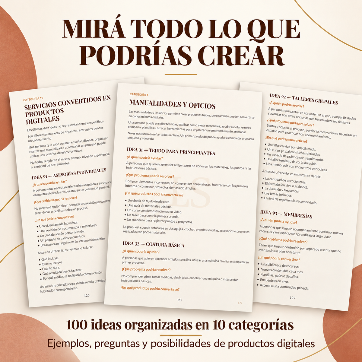 100 ideas para crear tu primer negocio digital + Cuaderno de trabajo