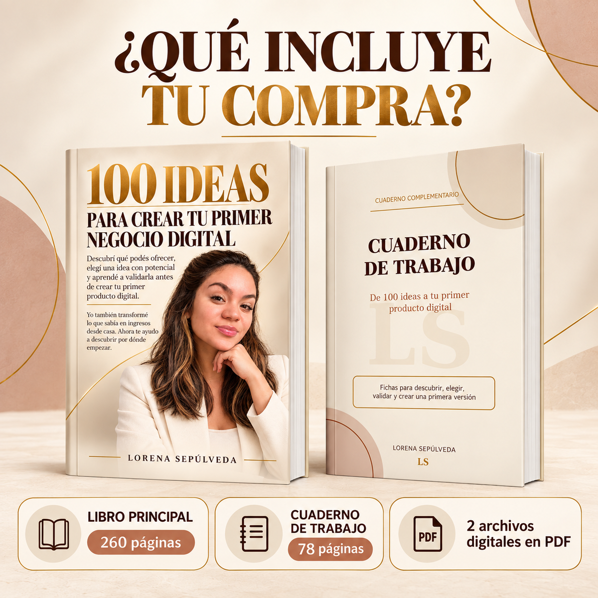 100 ideas para crear tu primer negocio digital + Cuaderno de trabajo